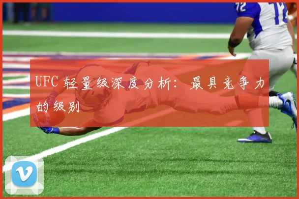 UFC 轻量级深度分析：最具竞争力的级别